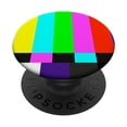 thumbnail image 1 of Barras de colores PopSockets Grip TwistedCityVisuals Off Air TV SMPTE, 1 of 6