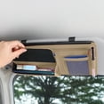 thumbnail image 6 of PATLOLLAV PU Leather Car Visor Organizer with Multi-Compartment Storage - Windshield Sunshade, Glasses/Card Holder for Vehicles, 6 of 6