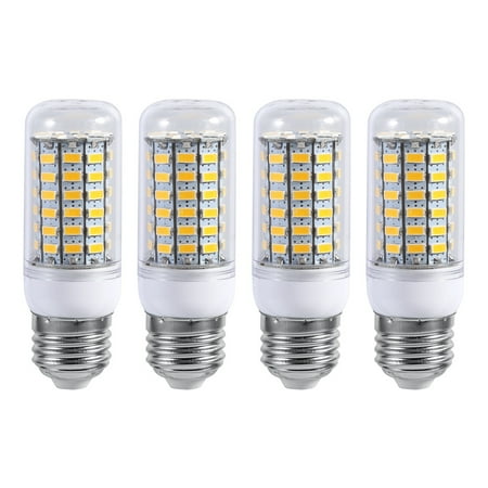 

4Pcs E27 LED Bright Home Ceiling Pendant Lamp Light Bulb Replacement 220V Warm White 10W