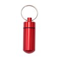 thumbnail image 4 of ZheElen Waterproof Pill Box Holder Keychain Container Aluminum Alloy Medicine Bottle, 4 of 5