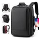 thumbnail image 2 of Mochila para hombre, mochila alargada, mochila de moda, bolso para ordenador de viaje para hombre, 2 of 6