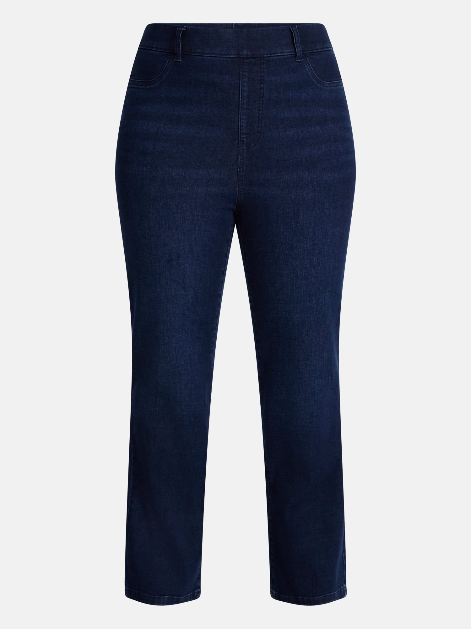 Terra & Sky Women's Plus Signature High Rise Bootcut Jeggings, Sizes 0X-5X