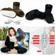 thumbnail image 4 of Botas de invierno de color sólido con calefacción por USB de tres velocidades y temporizador, zapatos eléctricos con calefacción extraíbles y lavables, calefacción por USB, color negro, 4 of 4
