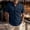 Navy, variant on FRSASU Men's Vintage Short Sleeve Henley Shirt Summer Quick Dry Beach Vacation Band Collar Tee Tops Yellow