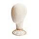 thumbnail image 3 of Pelucas resistentes Display Head Hairpiece Maniquí Base resistente Estable 21 pulgadas Maniquí de cabello multipropósito para auriculares Tienda Dorado, 3 of 8