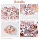 thumbnail image 4 of Traje de baño de una pieza Aalizzwell Floral para niñas, de 6 a 12 m, 4 of 6