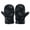 A144 Black, variant on Yuncity Kids Gloves Winter Cute Print Fleece Lined Thickened Warm Toddler Mittens For Boys Girls Cold Weather Outdoor Snow Play Sports,Army Green