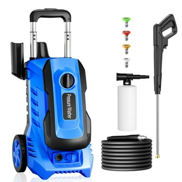 ALPULON 3800PSI Electric Pressure Washer, 2.6GPM Power Washer, 1800W Cleaning Machine for Car Cleaning, Blue