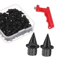 thumbnail image 4 of Spikes de zapatería de track de 60 piezas atletismo para correr para adultos deportivos Negro, 4 of 8