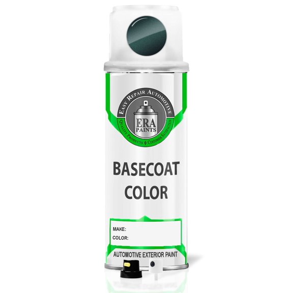 ERA Paints WA401E - Dark True Green Metallic for PONTIAC Exact Match Touch Up Paint Spray - Basic Kit