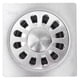 thumbnail image 1 of Juego de desagüe de piso cuadrado Desagüe de ducha de acero inoxidable 304 para baño Cocina 10 x 10 cm, 1 of 10