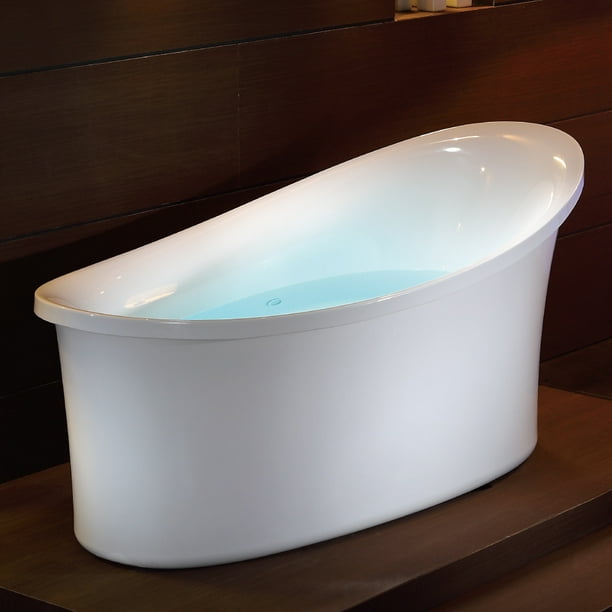 Eago 71" Freestanding Bathtub With Air Jets