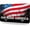 Bless American Flag, variant on Bless American Flag License Plate, Front Decoration License Plates Cover Rust-Proof Aluminum Metal, Novelty Vanity Tag Cover with 4 Holes Car Decor 12 X 6 Inches for Men Women