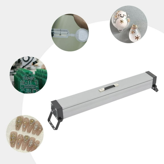 UV Black Light Tube 395nm 1800W Powered 120 LEDs Powerful Black Light Bar Grey