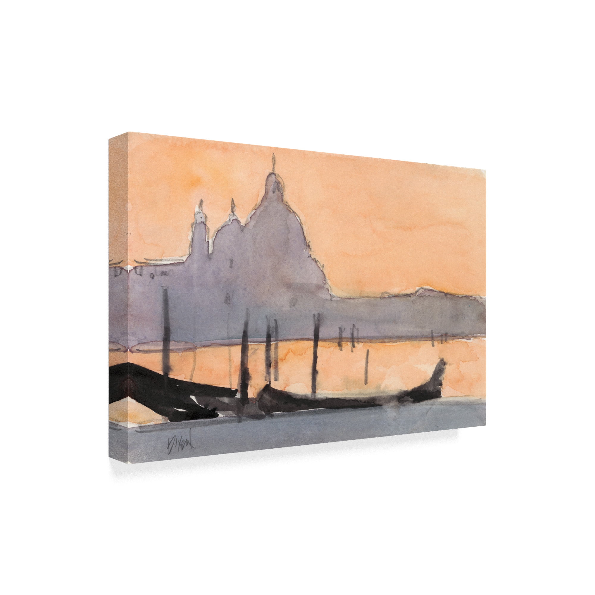 Trademark Fine Art 'Venice Watercolors X' Canvas Art by Samuel Dixon