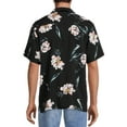 thumbnail image 5 of No Boundaries Men's and Big Men's Printed Shirt with Short Sleeves, 5 of 5