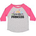 thumbnail image 3 of Inktastic Grandpa's Princess Crown and Flowers Girls Toddler T-Shirt, 3 of 5