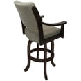 thumbnail image 2 of Solid Wood Bar Stool Casa Melina 30" Seat - Driftwood Beige Fabric - New Brown, 2 of 3