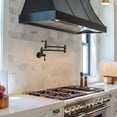 thumbnail image 4 of Akicon Pot Filler Kitchen Faucet Wall-Mounted - Matte Black, 4 of 5