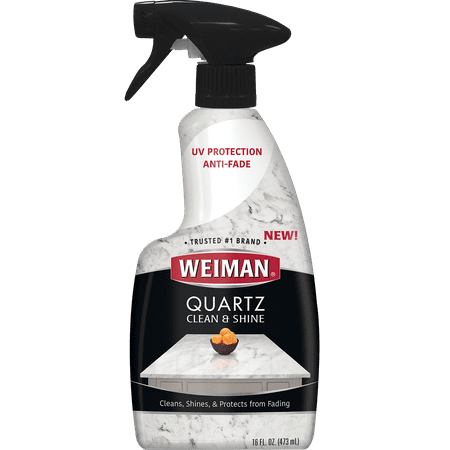 Weiman Quartz Cleaner and Polish - 16 Ounce (Best Cleaner For Quartz Worktops)