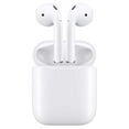 thumbnail image 1 of Openbox - Apple AirPods Wireless Headphones with Charging Case - 1st Generation (MMEF2AM), 1 of 3
