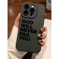 thumbnail image 5 of Slogan Pattern Liquid Silicone Mobile Phone Case Full-Body Protection Shockproof Anti-Fall TPU Soft Rubber Case Compatible With IPhone 11/12/13/14/15/15pro/15 Plus/15 Promax/7plus/8plus/X/Xs Max/Xr/11, 5 of 9