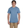 thumbnail image 2 of Hanes ComfortBlend EcoSmart Men`s Crewneck T-Shirt, L, Stonewashed Blue, 2 of 9
