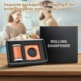 thumbnail image 5 of Rolling Knife Sharpener for Straight Edge, Knife Sharpener with Industry Diamonds for Steel of Any Hardness,Offers 15, 18, 20 & 22 Degree Sharpening for A Variety of Knives, 5 of 5