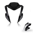 thumbnail image 2 of Motorcycle Front Headlight Front Upper Fairing Stay Bracket for Kawasaki ER6N 2012-2016, 2 of 5