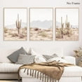 thumbnail image 3 of Sonoran Desert Landscape Wall Art Cactus Wall Art Decor Saguaro Cactus Pictures Wall Art Cactus Canvas Prints Cactus Artwork Cactus for Wall Cactus Painting for Home Room Decor 16x24x3 Inch D, 3 of 7