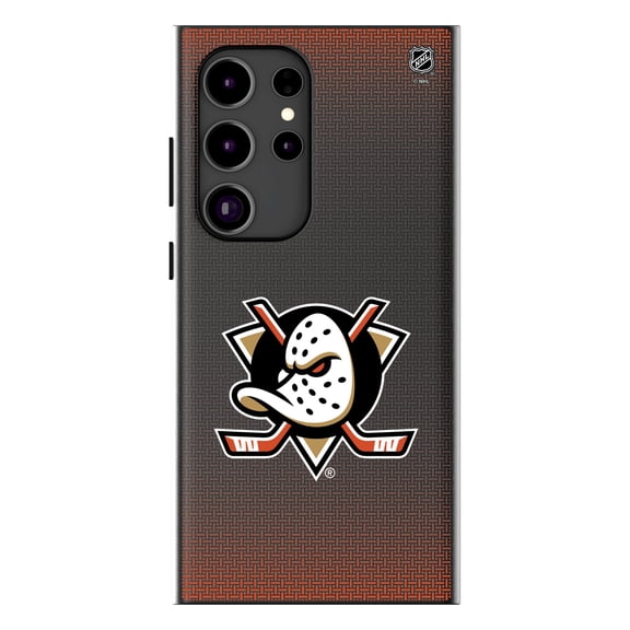 Keyscaper Anaheim Ducks Linen Galaxy Magnetic Bump Case