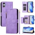 thumbnail image 3 of Funda para Samsung Galaxy A06 Cartera de Mano con Cremallera y Correa Cruzada Desmontable, 3 of 5