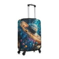 thumbnail image 3 of Uemuo Colorful Planet Universe Printed Washable Luggage Cover - Fashion Suitcase Protector Fits 18-32 Inch Luggage -Small, 3 of 9