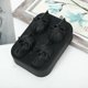 thumbnail image 4 of Moldes para Hielo Calavera,Bandeja para hielo flexible del fabricante de cubos del molde del hielo de la gelatina de silicona del cráneo 3D para Halloween y la fiesta de Navidad. Mejor para Whisk, 4 of 5