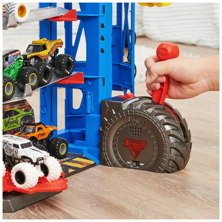 Hot wheels monster jam playset on sale