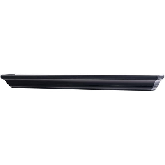Mantels Direct Colton 60" Floating Wood Fireplace Mantel Shelf - Black