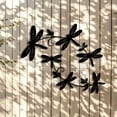 thumbnail image 6 of HELLOYOUNG 2-Piece Dragonfly Metal Wall Art Set, Elegant Iron Garden Sculptures for Indoor Outdoor Yard Patio Balcony Home Decor, Housewarming Birthday Halloween Christmas New Year Gift for Women, 6 of 6