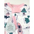 thumbnail image 2 of Honest Baby Clothing Gender Neutral Organic Cotton Holiday Sleep N Play, Sizes Newborn-9 Months, 2 of 7