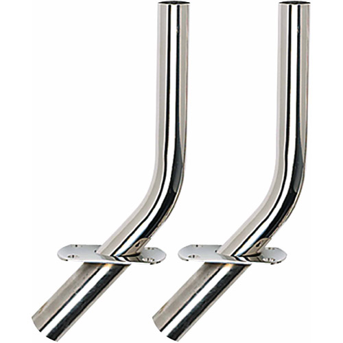 Seachoice Stainless Steel Outrigger Pole Holders, Fits 1-1 8" ID Base and 15' Poles by Seachoice Products