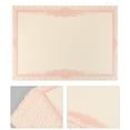 thumbnail image 1 of RENACLIPY 50 Pcs Papier Cartonné Rouge Format Lettre Idéal pour Imprimer Certificats et Documents Officiels, 1 of 6