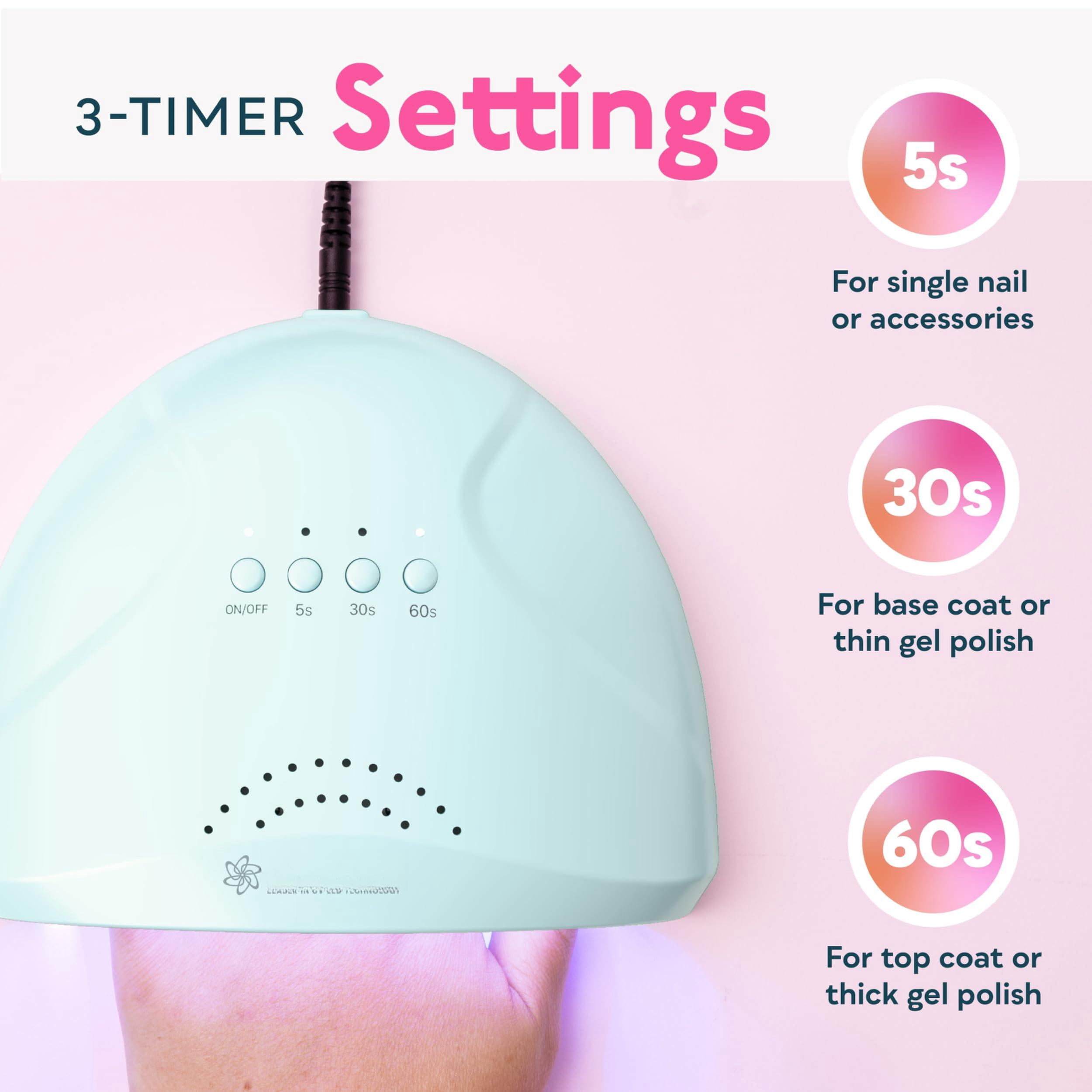 Dryer  Uv Light For Gel Polish Professional Led Lamp With 3 Timer Settings Art Tools Auto Sensor Sunone Blue