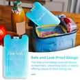 thumbnail image 2 of Shoreew Multifunctional Ice Packs for Lunch Boxes Coolers Lasts 8 Hours Safe Leak-Proof Reusable Freezer Packs for Outdoor Activities Camping Picnics, 2 of 7