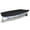 Black, variant on 900D Marine Grade Fade and Tear Resistant Trailerable Jon Boat,Heavy-Duty Waterproof and UV Protection Jon Boat Cover with Windproof Metal Buckle Straps(14' Length,Beam Width to 70"),Gray