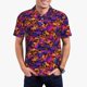 thumbnail image 1 of Balery Skull Camisa Polo de Hombre con Estampado, de Manga Corta y Tejido Medio, Camisa Tipo Golf Polo-Small, 1 of 6