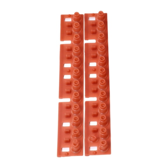 Botones de almohadillas de silicona, piezas de repuesto de accesorios para Piano electrónico, teclas de repuesto de Piano electrónico resistentes, rep estilo A