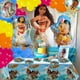 thumbnail image 5 of Juego de globos decorativos para cumpleaños de Vaiana Moana, vajilla, plato, vaso, fondo, kit de pancarta, suministros de decoración para fiesta temática de Disney Happy Baby, 5 of 5