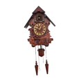thumbnail image 3 of Mornei Wall Cuckoo Clock Decoration Gift Antique Decorative Vintage Pendulum Clock Wall B, 3 of 9