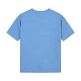 thumbnail image 4 of ITSAME Boys Henley T-Shirts, Comfort Breathable Loose Fit Short Sleeve Summer Casual Fashion Tops Blue Size 7, 4 of 7
