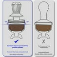 thumbnail image 2 of Prensador de Café de 53 Mm, Prensador de Polvo de Fuerza Constante, Prensador de Hilo para Expreso, Prensa de Polvo, Martillo, Distribuidor de Café, 2 of 5
