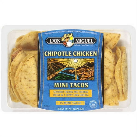 Don Miguel Chipotle Chicken Mini Tacos, 10.5 oz